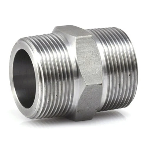 NIPLE AC. INOX. 3/4 HE-HE