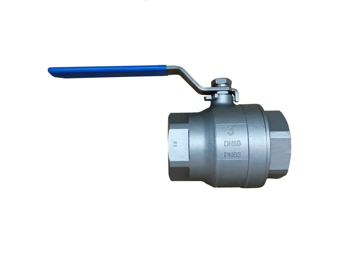 VALVULA BOLA AC. INOX. 3 NPT