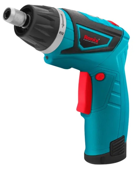 Atornillador a Batería Ronix 8572 7.2V con 47 Accesorios