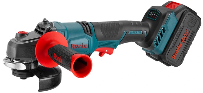Esmeril Angular Inalámbrico Ronix 8901-40V Sin Escobillas