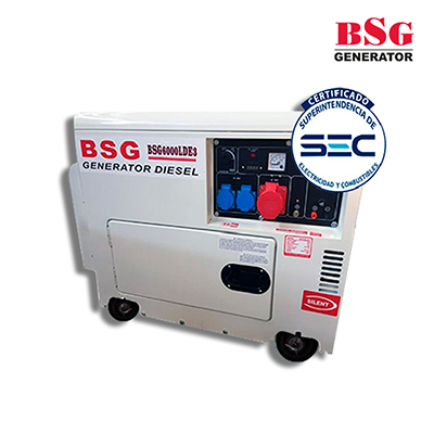 Generadores BSG 6 Kva trifásico